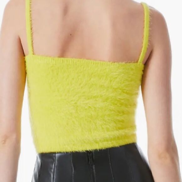 Alice + Olivia Luetta Fuzzy Top & Shrug NWT small - Picture 9 of 10